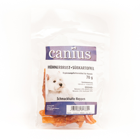 Canius Snacks, Cani. Kananrinta+Makeisperuna. 70g