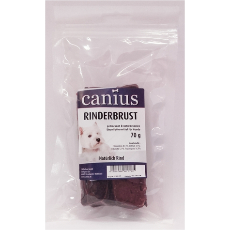 Canius Snacks, Cani. Kuivattu Naudanlihan Rinta. 70g