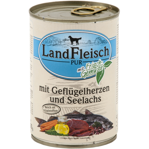 Landfleisch,Landfleisch Gefl-Salmon400gd