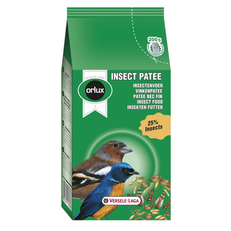 Versele Bird,Vl Bird Orlux Insect Patee 200g