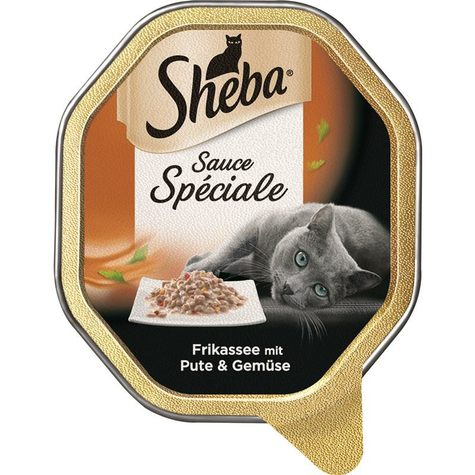 Sheba,She.Speci. Fricassee Kalkkuna 85gs