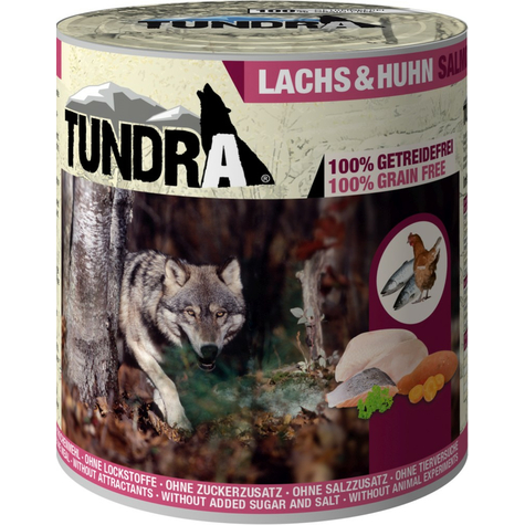 Tundra,Tundra Dog Salmon+Chicken 800gd