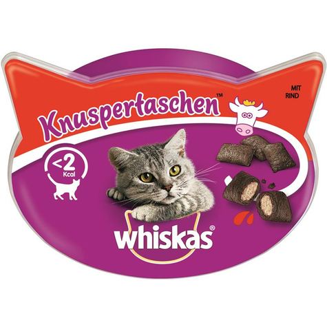 Whiskas,Whiskas Crispy Beef 60g