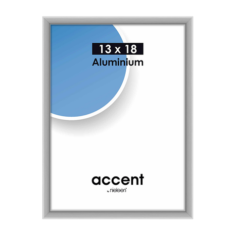 Nielsen Accent 13x18 Alumiini Hopea Matta 53224