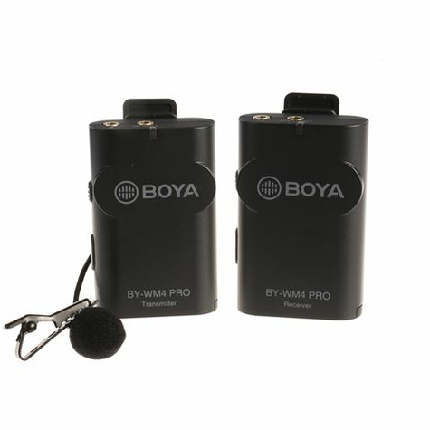 Boya 2.4 Ghz Dual Lavalier-Mikrofoni Langaton By-Wm4 Pro-K1