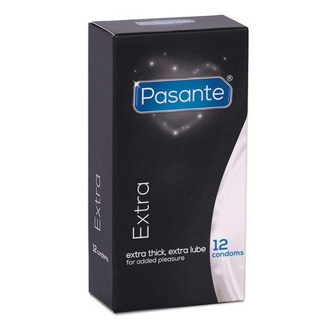Kondomit : Pasante Extra Safe Kondomit 12kpl