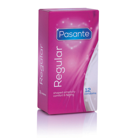 Kondomit : Pasante Regular Kondomit 12 Kpl