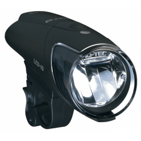 Led Battery Headlight B&M Ixon Iq 40 Lux