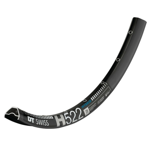 Rim Dt Swiss H 522 29/25mm Black