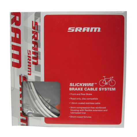 Jarruvaijerisarja Sram Slick Wire Road