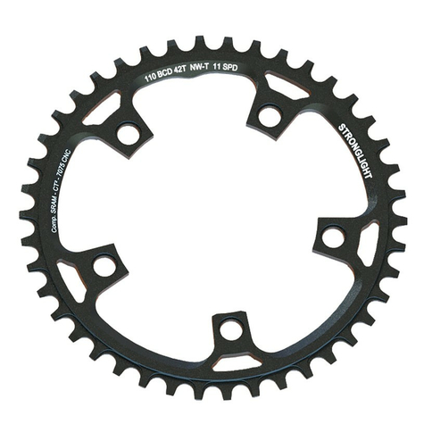 Chainring Stronglight Gravel F.Sram