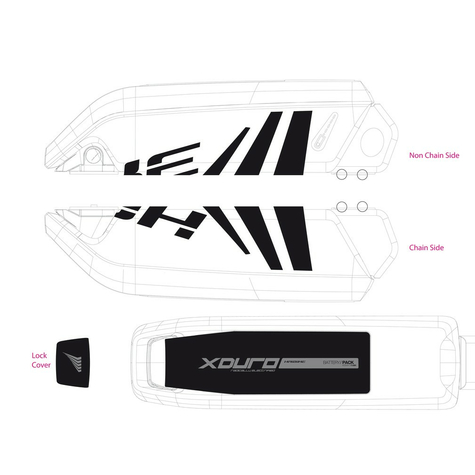 Koristelu Xduro F.Battery Letkut