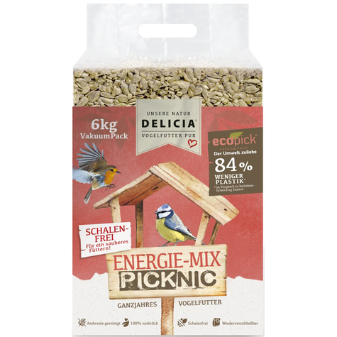 Delicia Energy-Mix Piknik - Tyhjiöpakkaukset 6kg