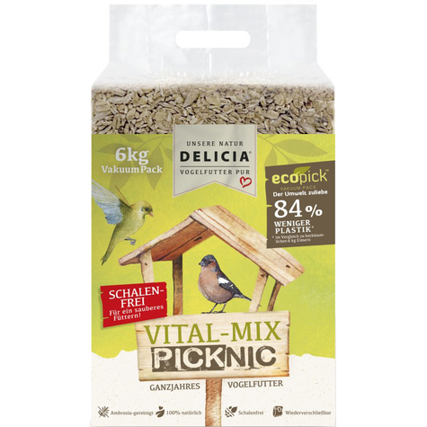 Delicia Vital-Mix Piknik - Tyhjiöpakkaukset 6kg