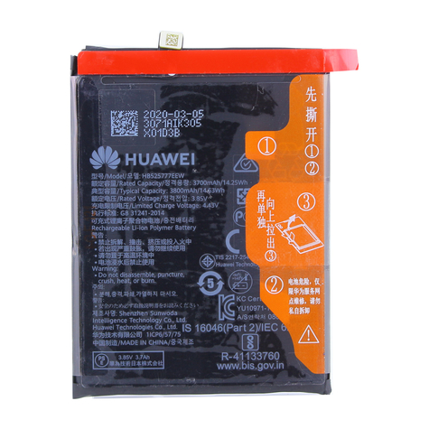 Huawei Hb525777eew 3800mah P40 Litiumioniakku