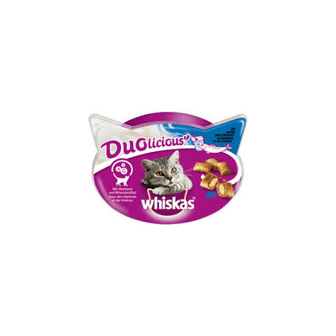 Whiskas Snack Duolicious Lohen Ja Jogurtin Kanssa 66g