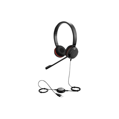 Jabra Evolve 30 Ii Ms Stereo, Kuulokkeet On-Ear -Kuulokkeet