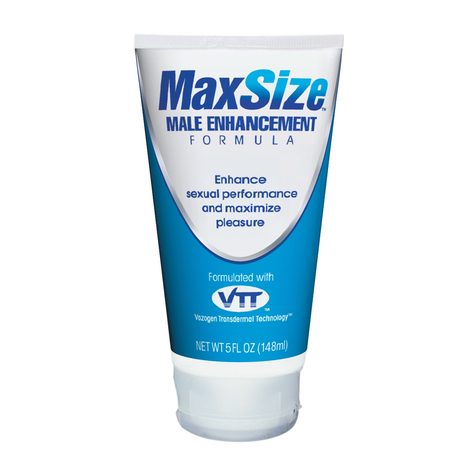 Erektiokaava : Maxsize Cream - 5oz Tuubi