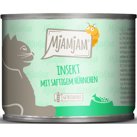 Mjamjam - Hyönteinen Ja Mehukas Kana 200 G