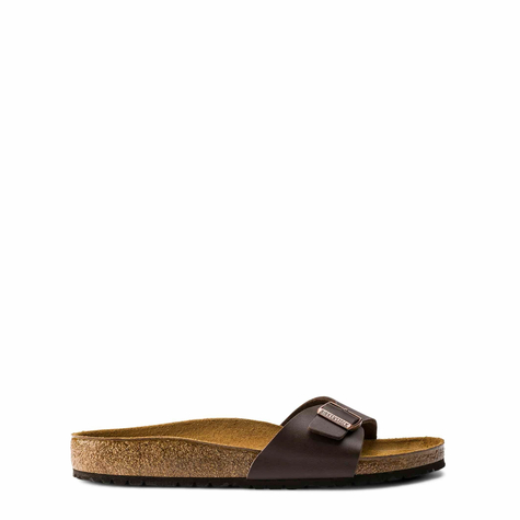 Kengät & Flip Flops & Unisex & Birkenstock & Madrid_40391_Darkbrown & Ruskea & Ruskea