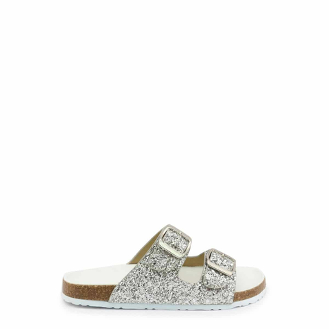 Schuhe & Flip Flops & Kinder & Shone & 026797_122_Arg-Glitter & Grau