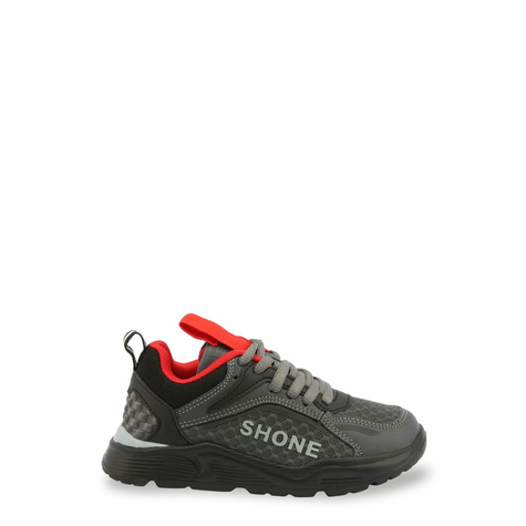 Schuhe & Sneakers & Kinder & Shone & 903-001_Dkgrey & Grau