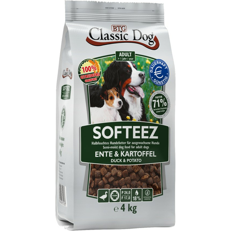 Cla.Dog Softeez Ankka+Auto 4kg