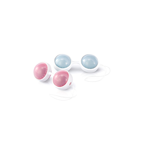 Rakkauspallot : Lelo Luna Beads Mini Vaaleanpunainen Ja Sininen
