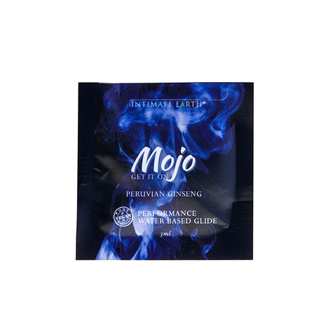 Mojo Perunan Ginseng Vesipohjainen Performance Glide 3ml Folio