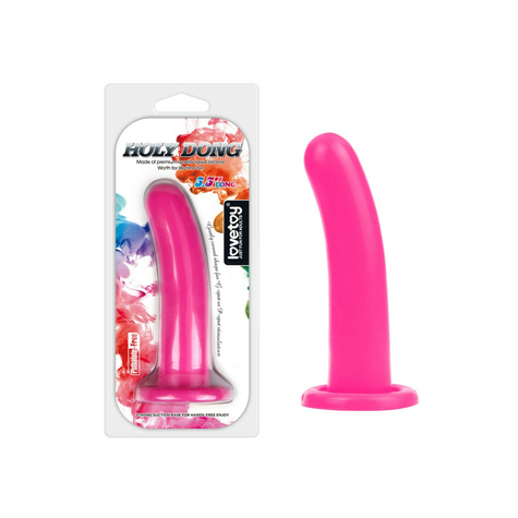 Love Toy - Holy Dong Medium Dildo 13.5 Cm - Pink