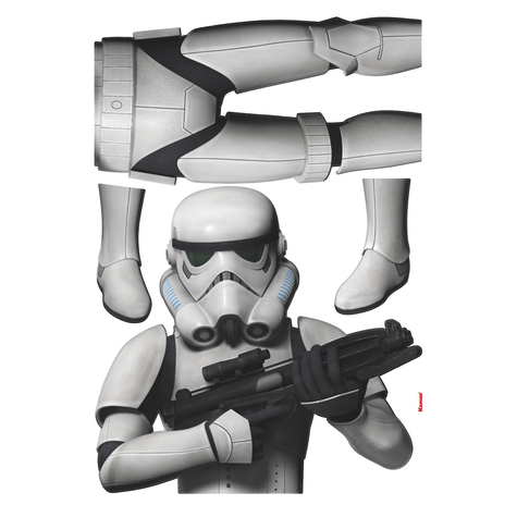 Seinätatuointi - Star Wars Stormtrooper - Koko 100 X 70 Cm