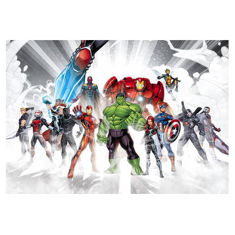 Valokuva Taustakuvat - Avengers Unite - Koko 368 X 254 Cm