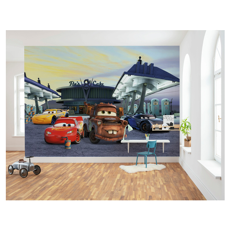 Valokuva Taustakuvat - Cars3 Station - Koko 368 X 254 Cm