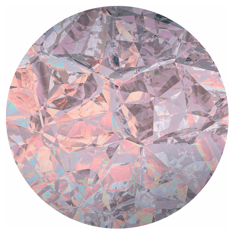 Itsekiinnittyvä Fleece Valokuva Taustakuva  / Seinätatuointi - Glossy Crystals - Koko 125 X 125 Cm