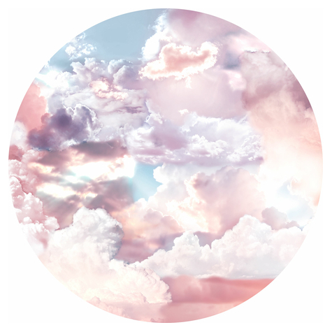 Itsekiinnittyvä Fleece Valokuva Taustakuva  / Seinätatuointi - Candy Sky - Koko 125 X 125 Cm