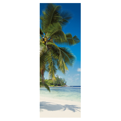 Fleece Valokuva Taustakuva  - Coconut Bay - Koko 100 X 280 Cm