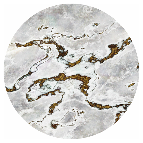 Itseliimautuva Fleece Valokuva Taustakuva  / Seinätatuointi - Marble Vibe - Koko 125 X 125 Cm