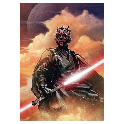 Kuitukangastapetit - Star Wars Classic Darth Maul - Koko 200 X 280 Cm