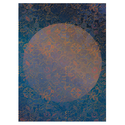 Fleece Valokuva Taustakuva  - La Lune - Koko 200 X 270 Cm