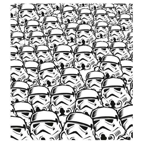 Fleece Valokuva Taustakuva  - Star Wars Stormtrooper Swarm - Koko 250 X 280 Cm