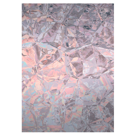 Fleece Valokuva Taustakuva  - Crystals - Koko 200 X 280 Cm