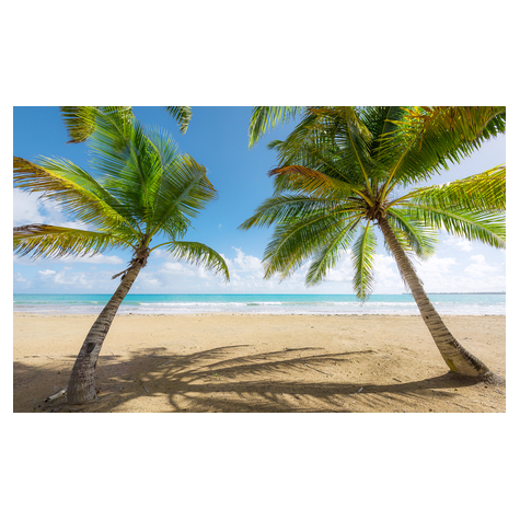 Fleece Valokuva Taustakuva  - Karibian Päivät Ii - Koko 450 X 280 Cm