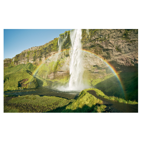 Fleece Valokuva Taustakuva  - Islannin Voima - Koko 450 X 280 Cm