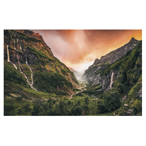 Fleece Valokuva Taustakuva  - Eden Valley - Koko 400 X 250 Cm