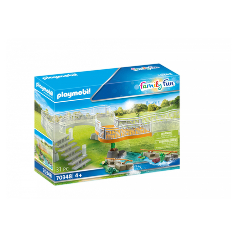 Playmobil Family Fun - Laajennussarja Eläintarha Experience (70348)