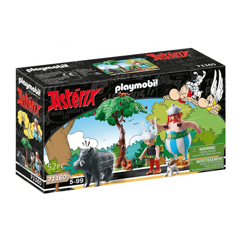 Playmobil Asterix Villisian Metsästys (71160)