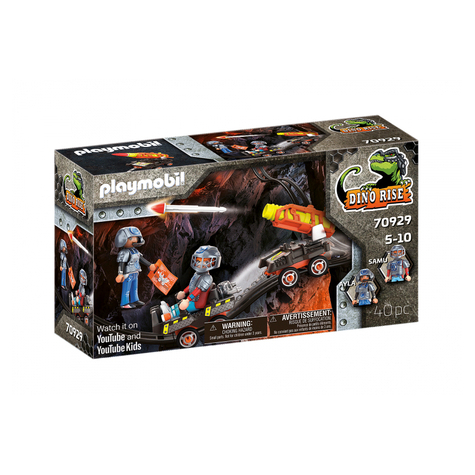 Playmobil Dino Rise - Dino Mine Rakettikärry (70929)