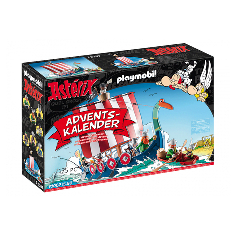 Playmobil Asterixin Adventtikalenteri Merirosvot (71087)
