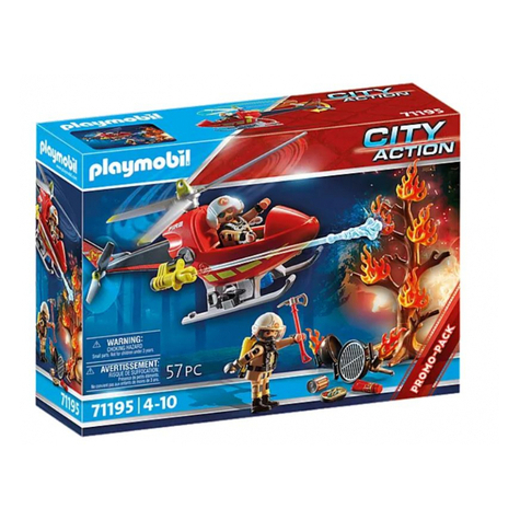 Playmobil City Action - Palokunnan Helikopteri (71195)
