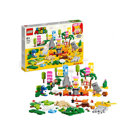 Lego Super Mario - Luova Laatikko - Tasosuunnittelijasetti (71418)